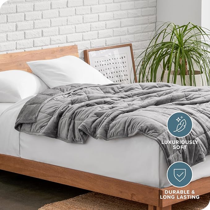 Bare Home Weighted Blanket King Size 30lb - Image 5