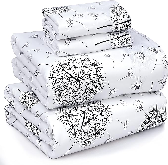 RUVANTI 100% Cotton Sheets – Full Size Percale Bedding, Cooling & Breathable by Ruvanti