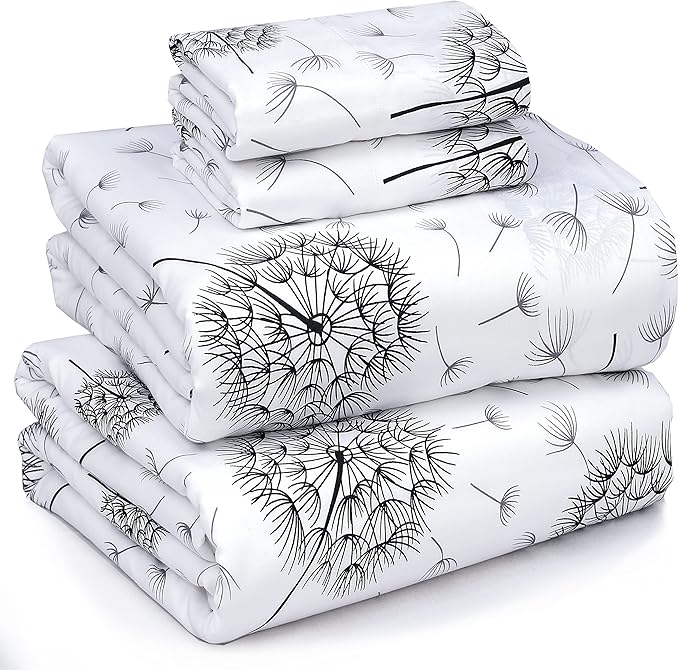 RUVANTI 100% Cotton Sheets – King Size Percale Bedding, Cooling & Breathable by Ruvanti