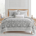 Levtex Home Adare Grey Reversible Twin/Twin XL Quilt Set by LevtexHome