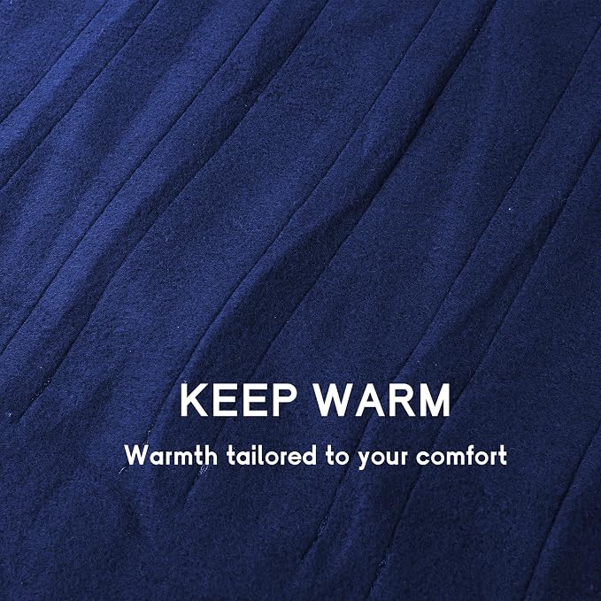 Heated Blanket Electric Blanket Full Size 72''x84'' - Image 4