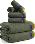 REDKISS 6 Piece Luxury Bath Towel Set, 2 Bath Towels, 2 Hand Towels, 2 by REDKISSOnline