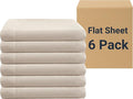 ZPECC Bulk Flat Sheets Only Twin Size 6 Pack, Easy Sort Top Bed Sheet by by ZPECC-ABrandThatHasBeenFocusedOnBabyProductsFor18Years