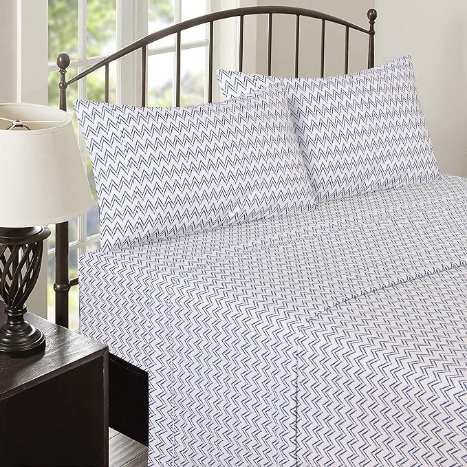 RUVANTI 100% Cotton Sheets – Full Size Percale Bedding, Cooling & Breathable - Image 9