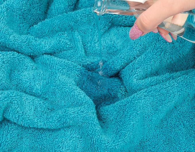 American Soft Linen Luxury 6 Piece Towel Set, 2 Bath Towels 2 Hand Towel 2 - Image 7
