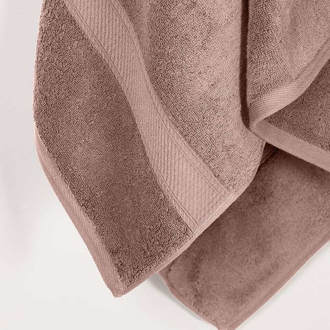 Superior Egyptian Cotton Pile Bath Towels, Ultra Soft Luxury Towel, Thick Plush - Image 3