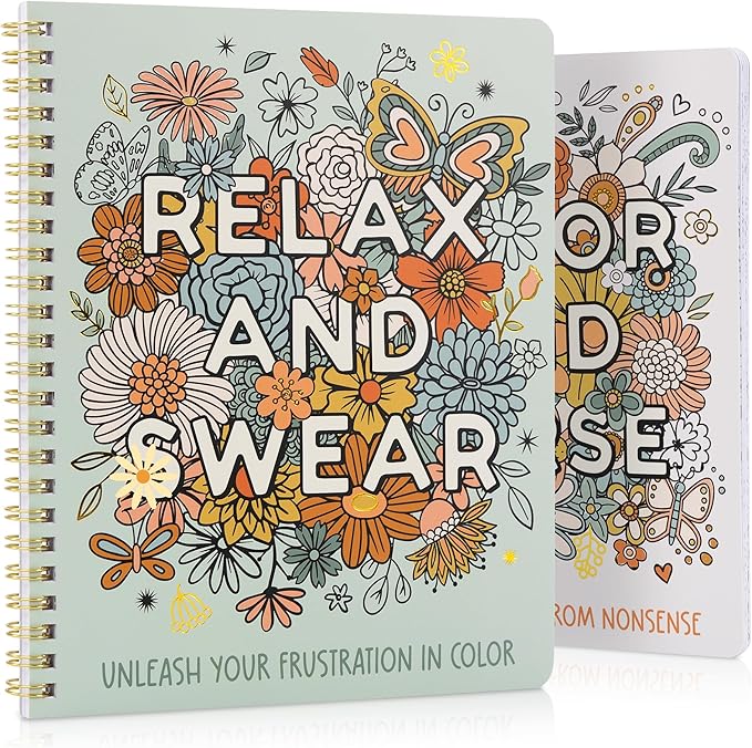 Beautiful Coloring Book Set of 2 by ZICOTO