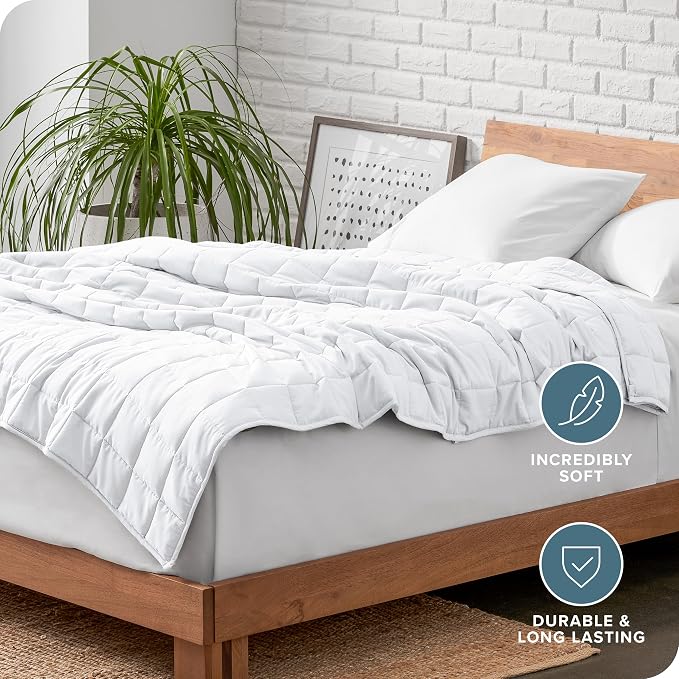 Bare Home Weighted Blanket Full or Queen Size 12lb - Image 5