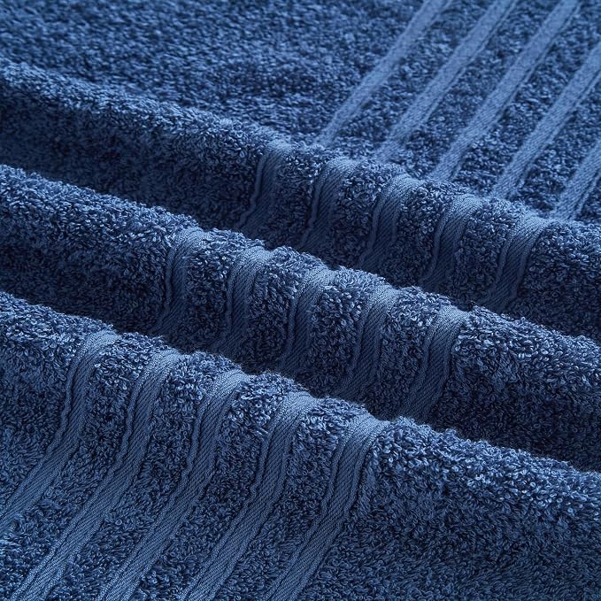 Aibaser Towels - Premium 100% Cotton Bath Towels Set, Lightweight and High - Image 6