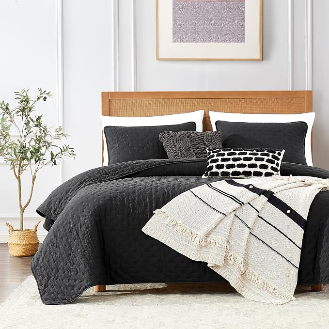 ROARINGWILD California Cal King Size Quilt Bedding Sets by ROARINGWILD