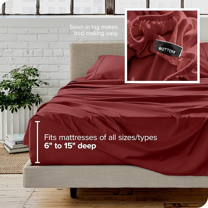 Bare Home Twin Sheet Set - Image 5