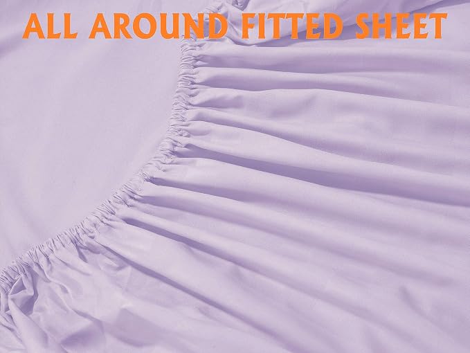 Elegant Comfort Softest and Coziest 4-Piece Sheet Set - Image 4