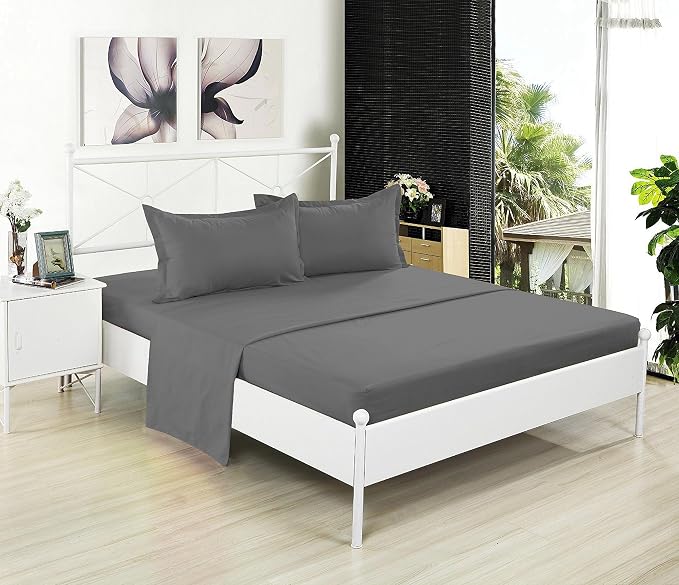 Ultra Soft Microfiber Full Fitted Sheets – 1800 Thread Count, Wrinkle-Resistant - Image 6