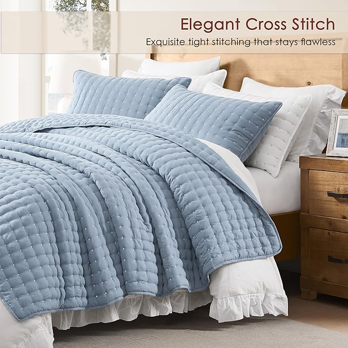 WDCOZY King Size Quilt Bedding Sets - Image 3