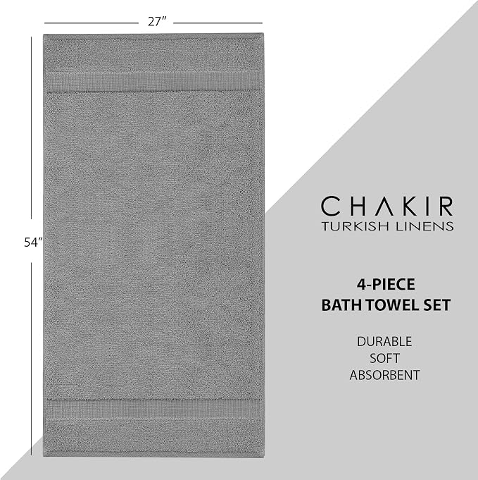 Chakir Turkish Linens | Hotel & Spa Quality 100% Cotton Premium Turkish Towels - Image 6