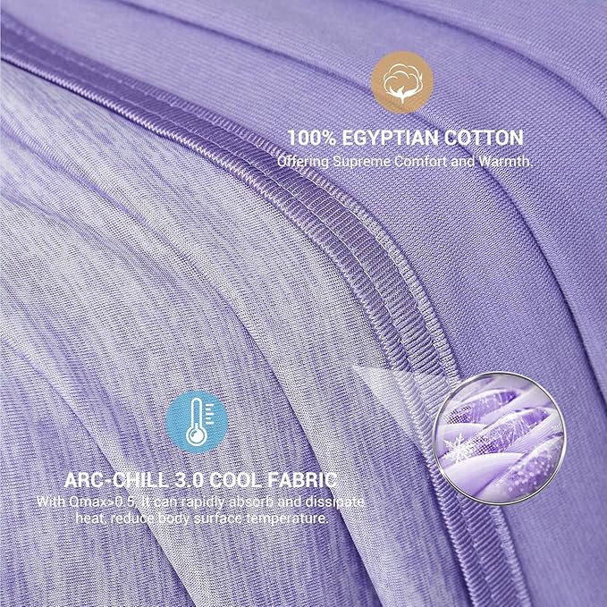 Elegear Revolutionary Cooling Blanket Queen Absorbs Heat to Keep Body Cool - Image 4