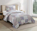 Brilliant Sunshine Roses Toile Quilt Set, 2-Piece Bedding Sets, Traditional by BrilliantSunshine