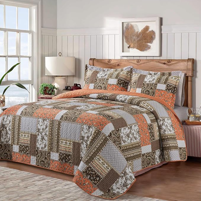 BEDIFANY Cotton California King Size Quilt - Image 8