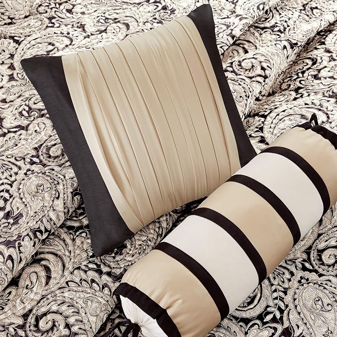 Madison Park Quilt Traditional Damask Design All Season, Lightweight Coverlet - Image 4