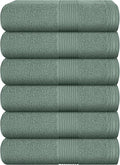 Belizzi Home Ultra Soft 6-Piece Hand Towel Set 16x28-100% Ringspun Cotton by Unknown