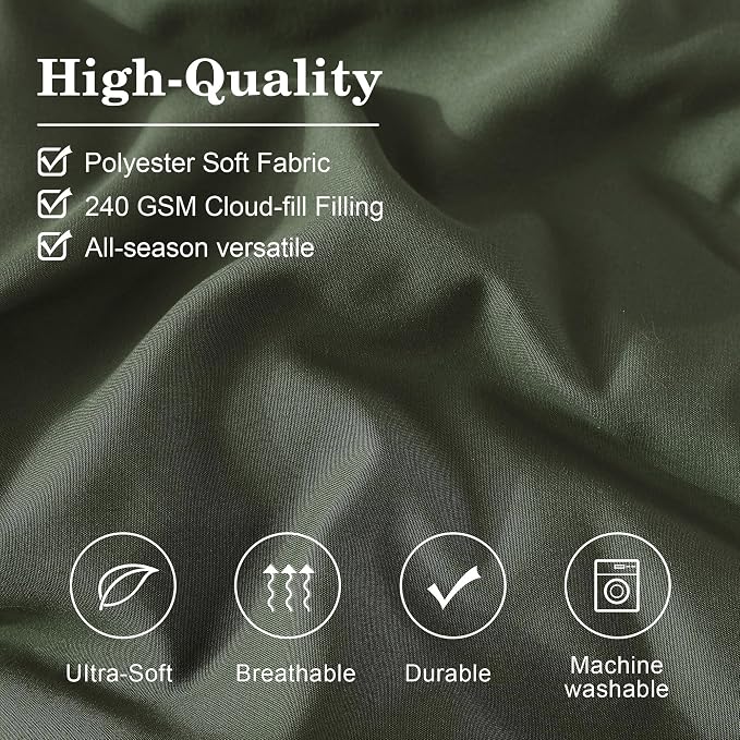 Monbix California King Size Comforter Set - Image 5