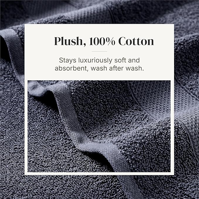 Modern Threads Pax 6-Piece Reversible Yarn Dyed Jacquard Towel Set - Image 5