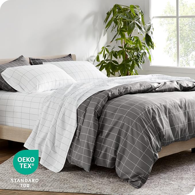 Bare Home Bedding Duvet Cover Queen Size - Image 5