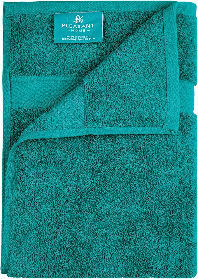 Pleasant Home Bath Towels Set of 6 100% Cotton, 515 GSM | Lightweight, Soft & - Image 7