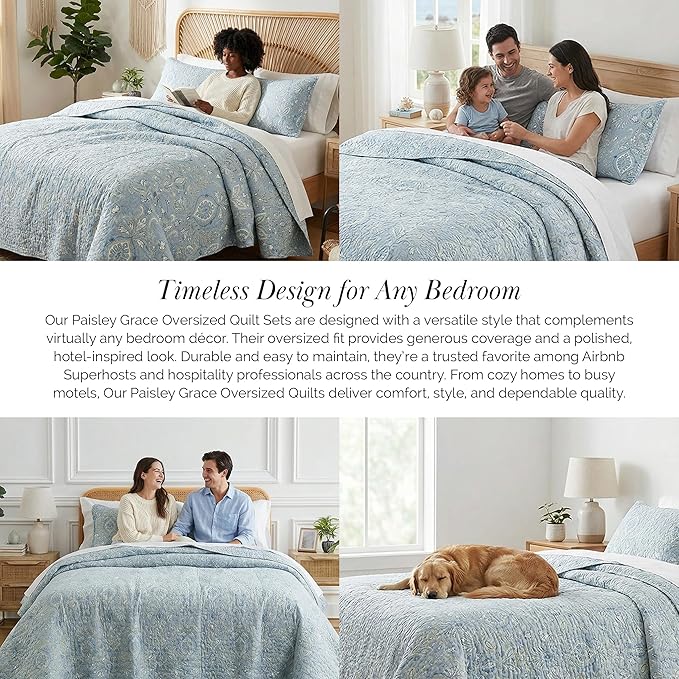 Southshore Fine Living, Inc. Twin XL Comforter Quilt Set, Dorm Bedding - Image 6