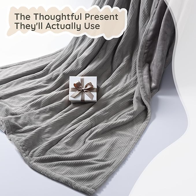 Electric Heated Blanket Throw Size 50"x60", Ultra-Soft Heating Blanket - Image 4
