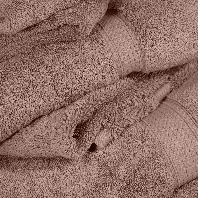 Superior Egyptian Cotton Pile 10-Piece Towel Set, Includes 2 Bath, 4 Hand - Image 7