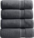 Springtree Home Luxury Viscose from Bamboo Bath Towel Set of 4 | 35% Viscose by SpringtreeHome
