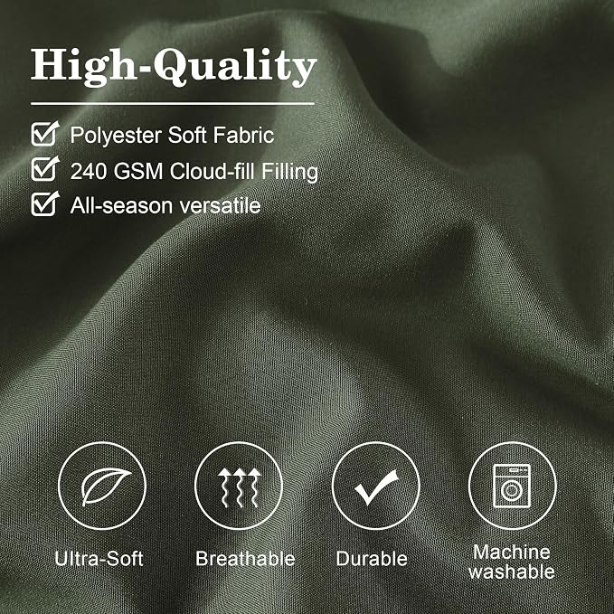 Monbix Queen Comforter Set - Image 6