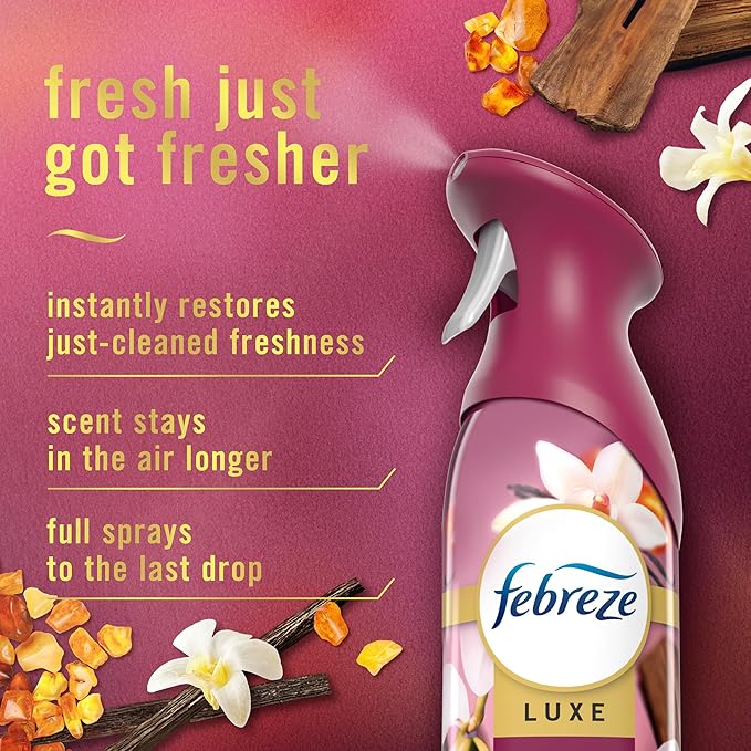 Febreze Air Mist, Air Freshener Spray, Odor Fighting Room Spray, Deodorizer - Image 3
