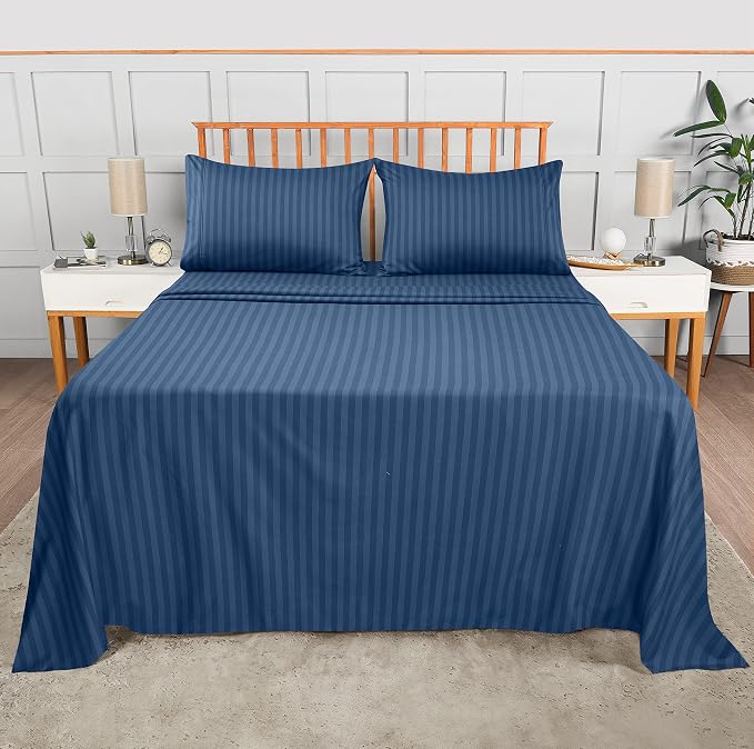 Utopia Bedding Queen Sheet Set, Soft Microfiber 4 Piece Bed Sheets - Image 3