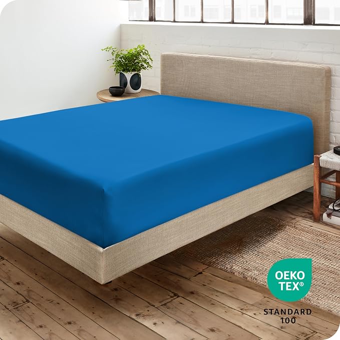 Bare Home Fitted Bottom Sheet Queen - Image 4