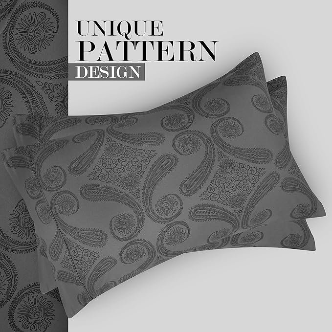 Utopia Bedding Queen Sheet Set, Soft Microfiber 4 Piece Bed Sheets - Image 6