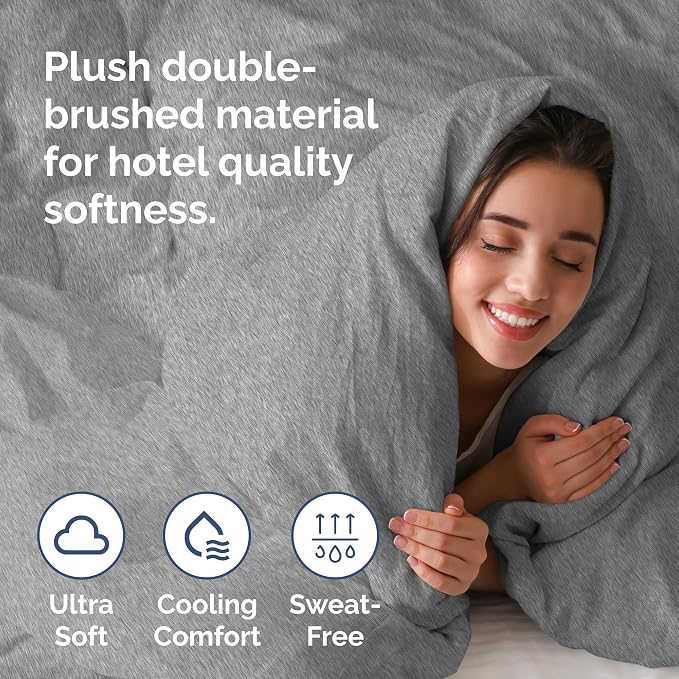 Duvet Cover Queen Size Set - Image 3