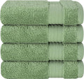 Cotton Paradise 100% Cotton Turkish Washcloth Set by UNITEDHOMETEXTILE