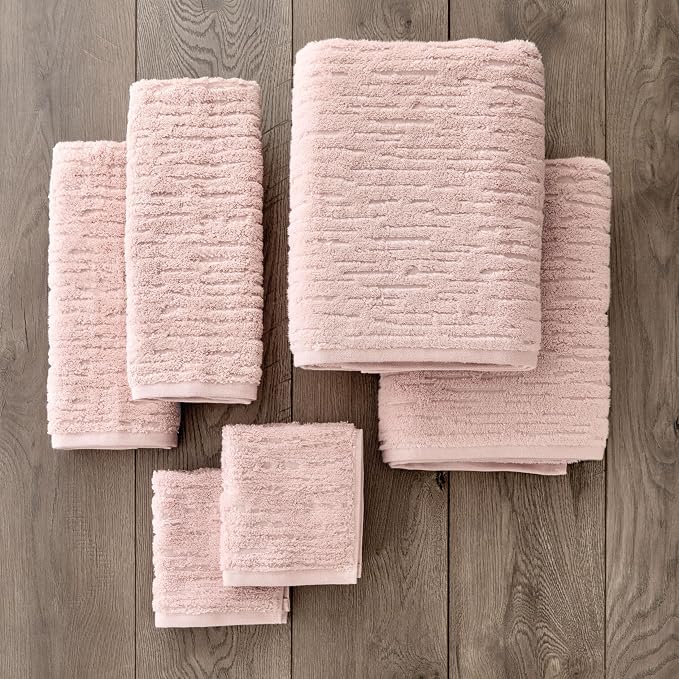 SKL Home CloudSoft 100% Cotton Luxury 4-Piece Washcloth Set, 520 GSM, Ultra - Image 6