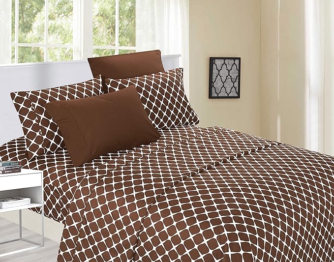 Elegant Comfort Luxury Softest and Coziest 6-Piece Bed Sheet Set, Wrinkle - Image 3