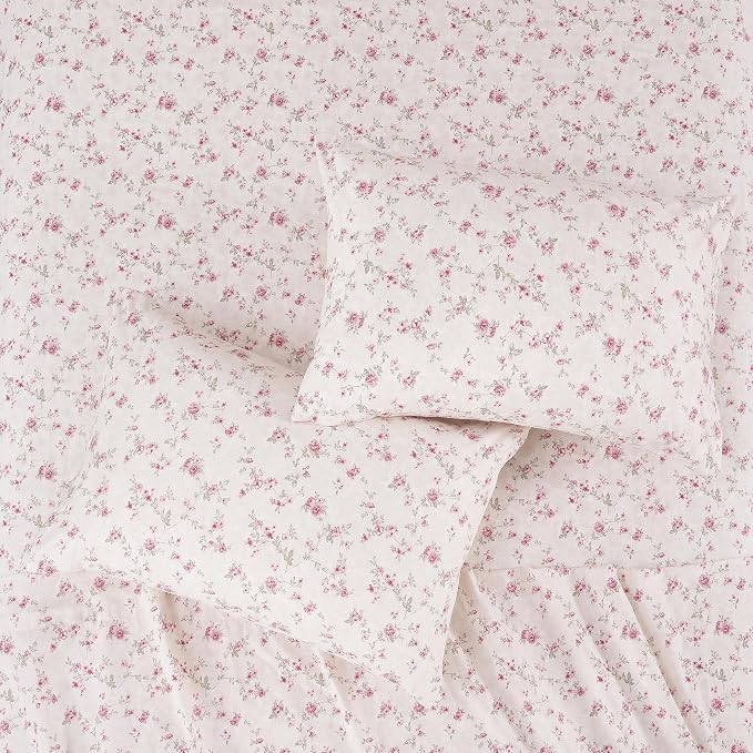 Modern Threads Printed 4-Piece Extra Soft Bedding Sheets & Pillowcase Set - Image 6