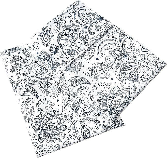 Elegant Comfort Paisley Pattern Pillowcase, 1500 Premium Hotel Quality - Image 2