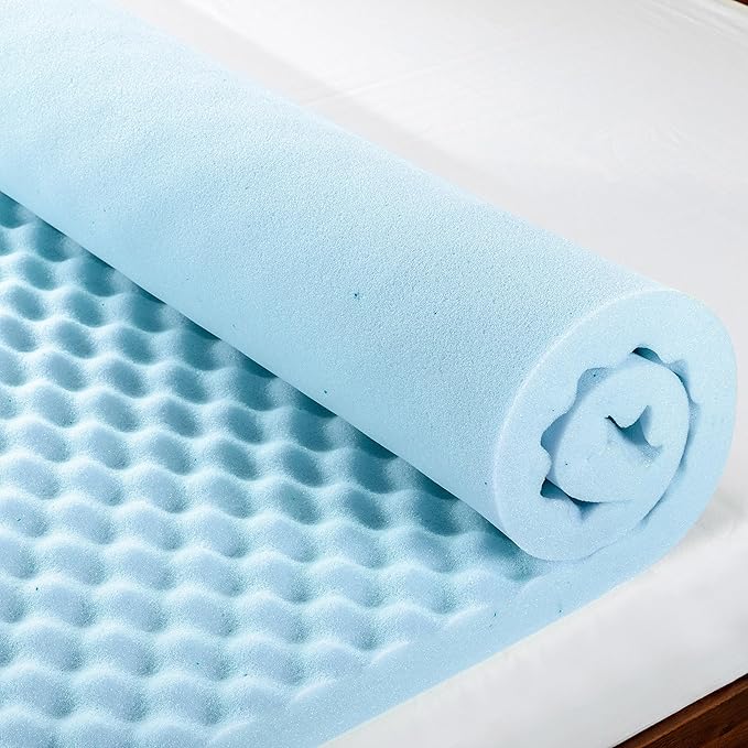 Best Price Mattress 3 Inch Egg Crate Memory Foam, Cooling Gel Infusion - Image 3