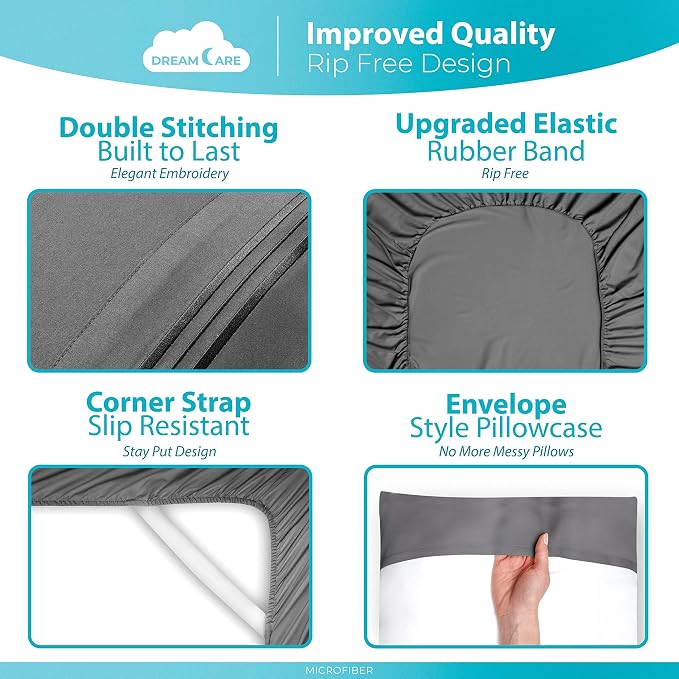DREAMCARE Twin Sheets - Image 6