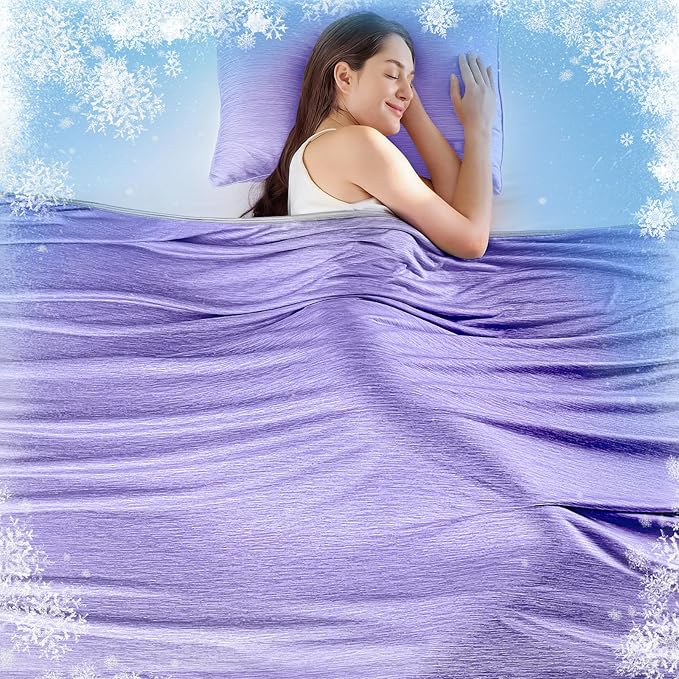 KMUSET Cooling Blanket Twin XL, Double Sided Summer Cooling Blankets by COZYBLANKETHappyHomeLife