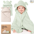 KeaBabies 2-Pack Hooded Baby Towels by KeaBabies