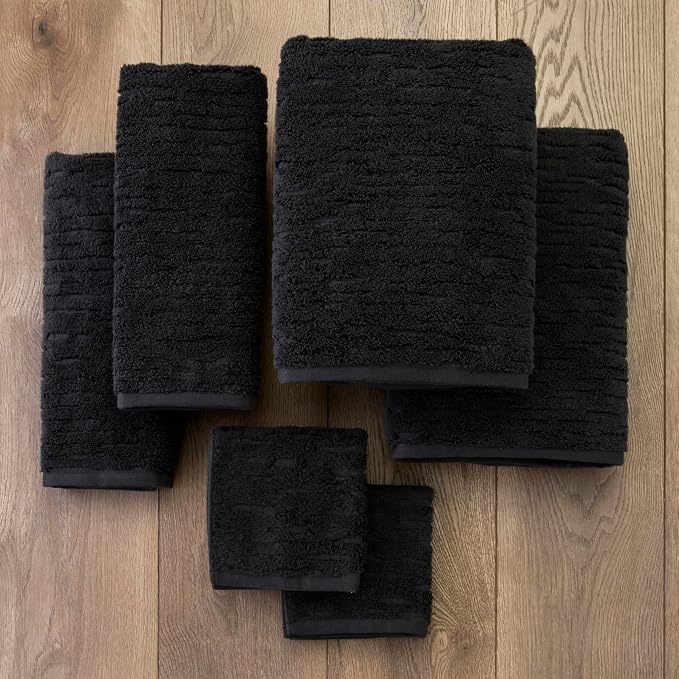 SKL Home CloudSoft 100% Cotton Luxury 4-Piece Washcloth Set, 520 GSM, Ultra - Image 7
