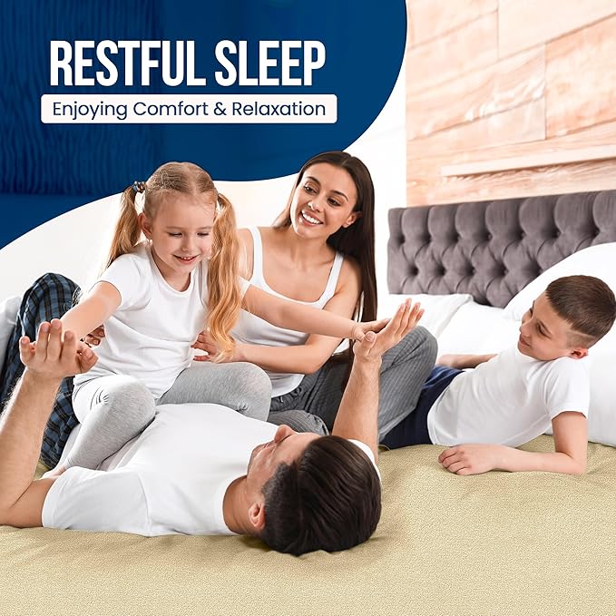 Full Size Mattress Protector Waterproof, Premium 200 GSM Terry Mattress Cover - Image 7