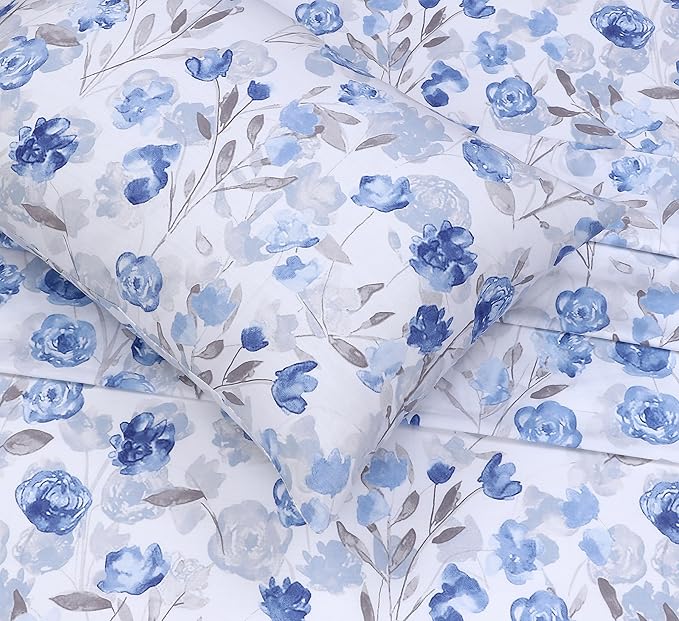 RUVANTI 100% Cotton Sheets – King Size Percale Bedding, Cooling & Breathable - Image 3